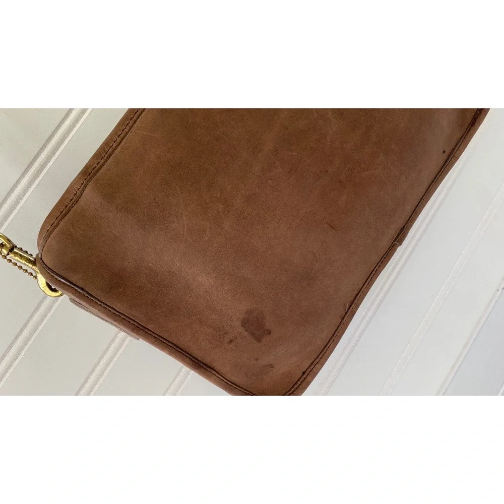 Coach Vintage Putty Bonnie Cashin Basic Shoulder Bag Purse Clutch New York City